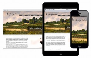 Winery Website Packages
